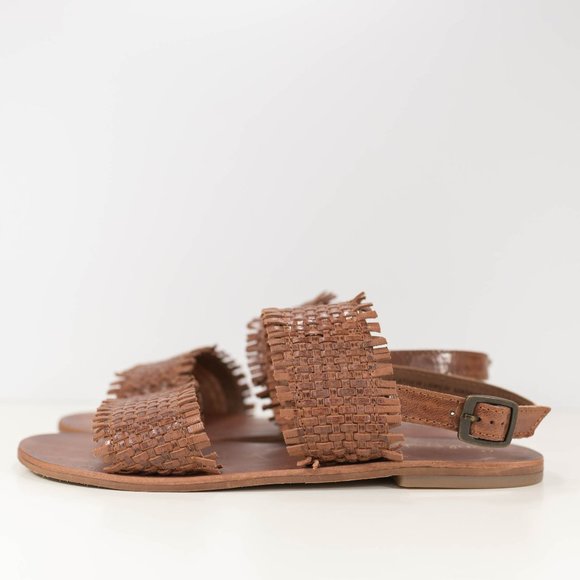 Splendid Thomas Woven Leather Sandals - Picture 4 of 14